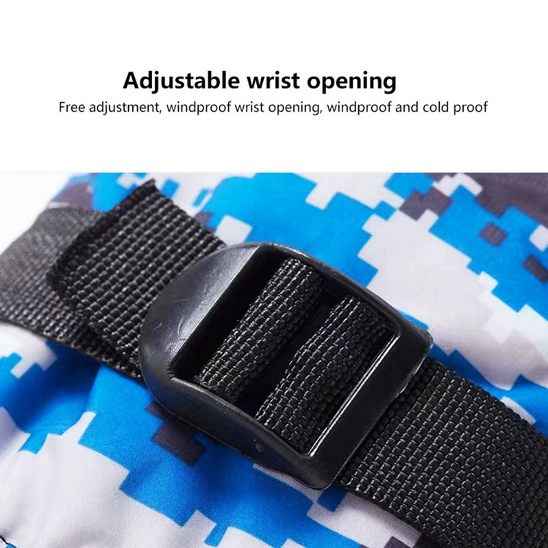 Téli meleg síelés kerékpáros kesztyű Érintőképernyős csúszásgátló vastagságú hővédő kesztyű férfiaknak női vízálló polár Sprots kesztyűk