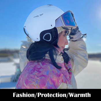 Πιστοποίηση CE PC+EPS Κράνος σκι εφήβων για ενήλικες Ανδρικά Γυναικεία Skateboard Κράνος Snow Sports Snowboard Κράνη για ενήλικες