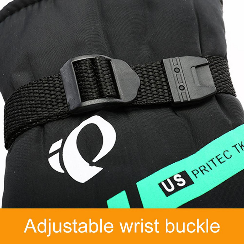 Termikus kesztyűk Férfi Téli Szabadtéri Motoros Felszerelés Szélálló Vastag Síkesztyűk