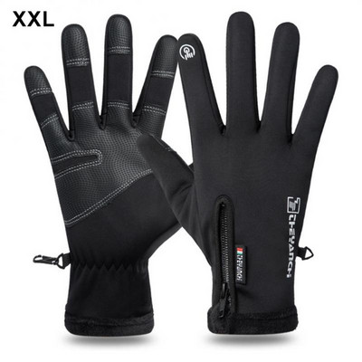 Žieminės pirštinės Vyrai, Moterys, liečiamas ekranas, terminės pirštinės, dviračių sportas Taktinis darbas Žvejyba motociklas MTB dviračio pirštinės dviračių priedai