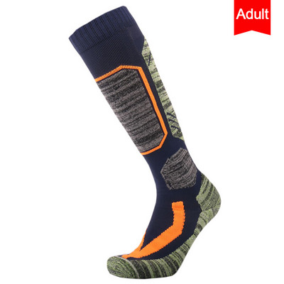 GOBYGO Thermal Long-tube Ski Socks Outdoor Muškarci Žene Otporne na habanje Zimski Topli Ručnik Donji dio Čarape za snowboard prikladne koži