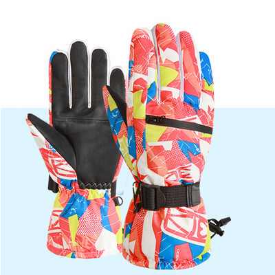 Vyriškos, moterys, žieminės slidinėjimo pirštinės, atsparios vėjui, vandeniui, šiltos snieglenčių sportui