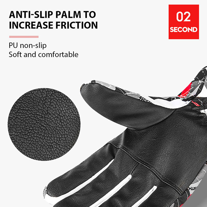 Vyriškos, moterys, žieminės slidinėjimo pirštinės, atsparios vėjui, vandeniui, šiltos snieglenčių sportui