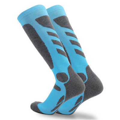 Зимни топли термо чорапи за ски Дебели памучни спортове Сноуборд Колоездене Ски Футболни чорапи Топли крака Чорапи Dropshipping