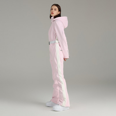 2023 m. naujas slidinėjimo kostiumas, plonas moteriškas kombinezonas, lauko snieglenčių kostiumas, šiltas slidinėjimo komplektas su gobtuvu