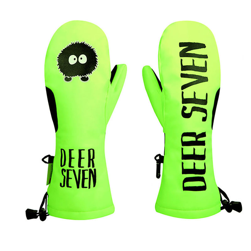 Vyrai Moterys Slidinėjimo Pirštinės Žiemos Lauko Sportas Neperpučiamas Vėjas Neperšlampamas Šiltas Vilnas Slidinėjimas Snieglenčių pirštinės Vaikams Animacinės Slidinėjimo Pirštinės