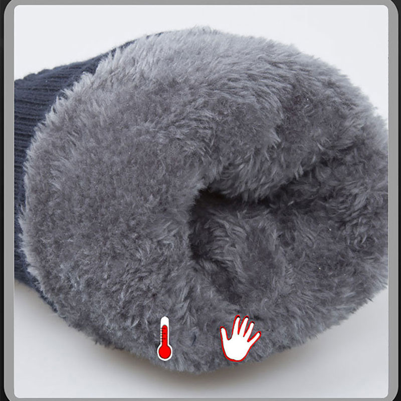 Slidinėjimo pirštinės Vyriškos Moteriškos Žiemos Lauke Šiltos Vėjo nepraleidžiančios Vandeniui atsparios jutiklinės pirštinės Neslidžios Storos vilnos dviračių slidinėjimo pirštinės