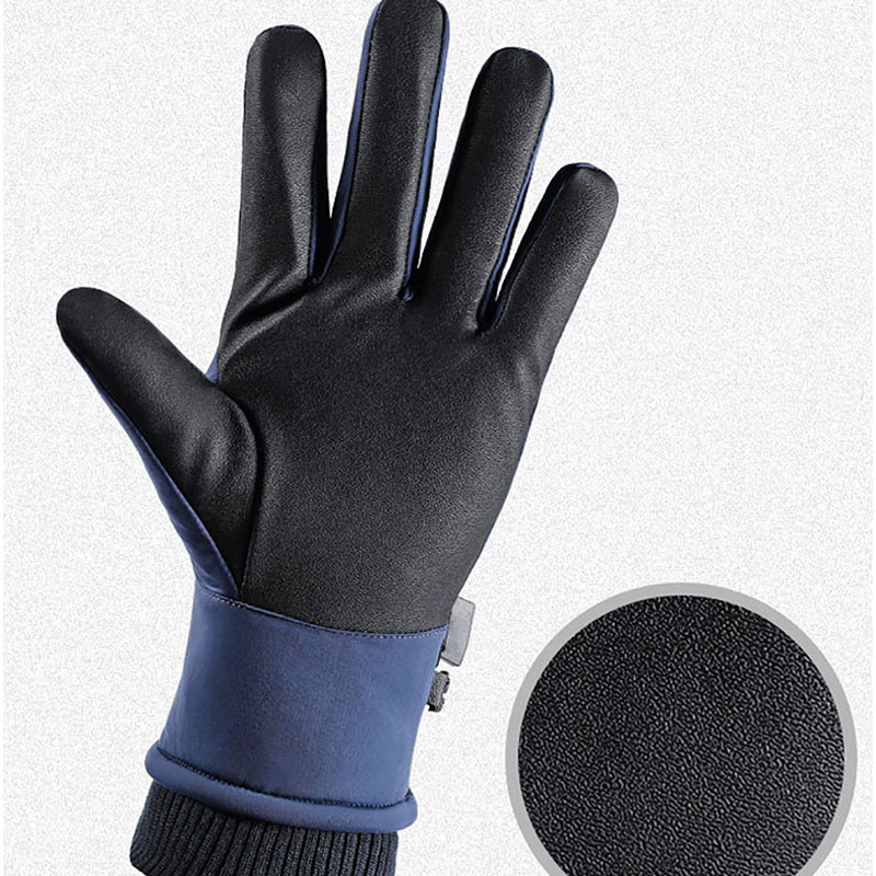 Slidinėjimo pirštinės Vyriškos Moteriškos Žiemos Lauke Šiltos Vėjo nepraleidžiančios Vandeniui atsparios jutiklinės pirštinės Neslidžios Storos vilnos dviračių slidinėjimo pirštinės