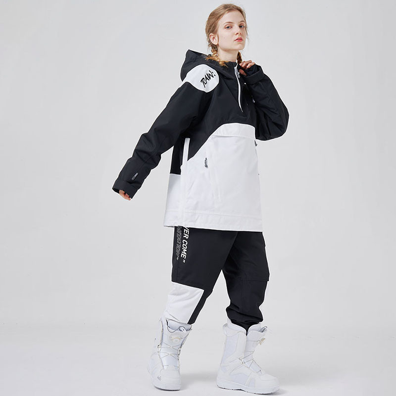 Snowboard kabát nadrág szett Női Férfi Sí jelmez Hóruha viselet Vastag téli meleg ruházat kültéri snowboard overál felszerelés