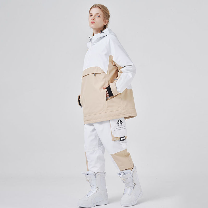 Snowboard kabát nadrág szett Női Férfi Sí jelmez Hóruha viselet Vastag téli meleg ruházat kültéri snowboard overál felszerelés