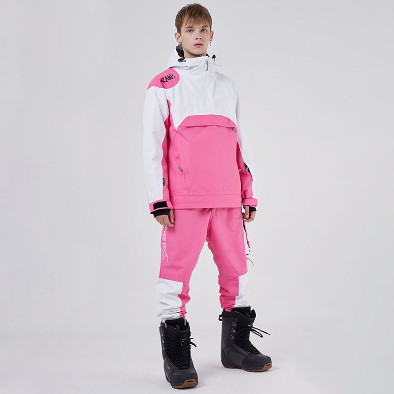 Snowboard kabát nadrág szett Női Férfi Sí jelmez Hóruha viselet Vastag téli meleg ruházat kültéri snowboard overál felszerelés