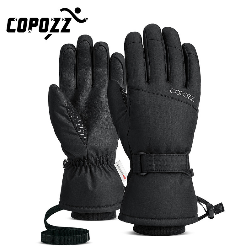 Copozz Muške Ženske Zimske Skijaške Rukavice Vodootporne Ultralake Snowboard Rukavice Za Vožnju Motociklom Snijeg Zagrijati Vjetrootporne Rukavice