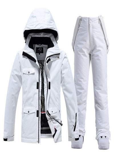 Skijaško odijelo Muško Ženska jakna za snowboarding + hlače Odjeća za snowboarding vodootporna Vjetrootporna skijaška jakna Hlače Debela termo parka