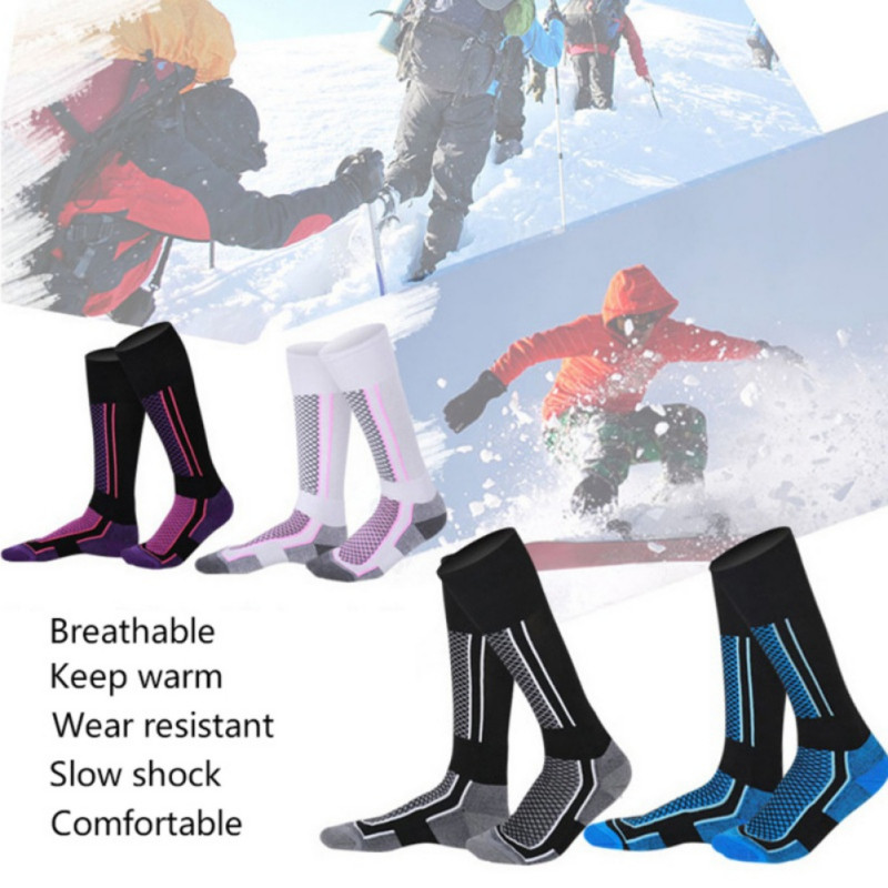 Djeca Zimske termo skijaške čarape Deblje pamučne tople čarape Snowboarding Biciklizam Skijanje Planinarenje Čarape Čarape Grijači