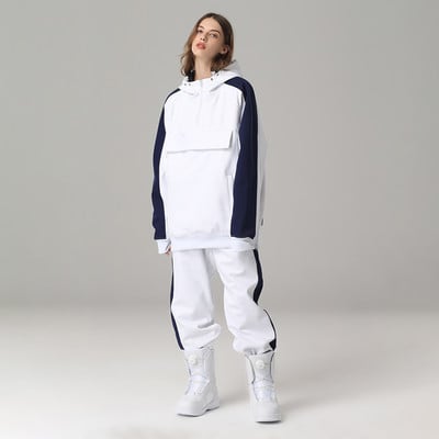 2022 új sorozat vastagított meleg síruha vízálló és szélálló pár snowboard kabát nadrág öltöny hó kültéri unisex