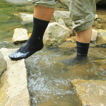 Εξωτερικές αδιάβροχες κάλτσες αναπνεύσιμες για πεζοπορία Wading camping Χειμερινό σκι κάλτσες ιππασίας Snow ζεστές αδιάβροχες κάλτσες Unisex