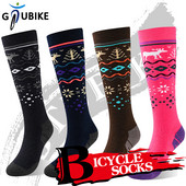 GTUBIKE Winter Bőrbarát Vastag Meleg Zokni Kényelmes Kerékpározás Síelés Thermal Elastic Hegymászás Túrázás Merinó Gyapjú Zokni