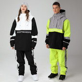 Costum impermeabil pentru bărbați cu snowmobilul de munte pentru femei, set de schi iarnă pentru femei, costum de zăpadă sport pentru bărbați, în aer liber, alpin, pentru femei.