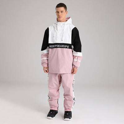 Costum impermeabil pentru bărbați cu snowmobilul de munte pentru femei, set de schi iarnă pentru femei, costum de zăpadă sport pentru bărbați, în aer liber, alpin, pentru femei.