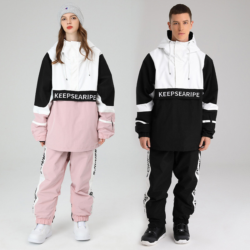 Costum impermeabil pentru bărbați cu snowmobilul de munte pentru femei, set de schi iarnă pentru femei, costum de zăpadă sport pentru bărbați, în aer liber, alpin, pentru femei.