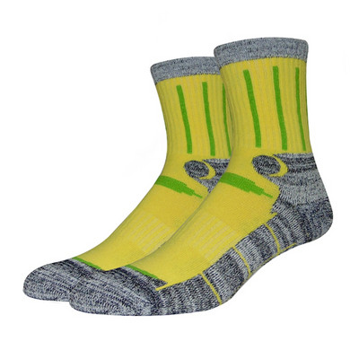 Дебели памучни спортни чорапи за сноуборд, ски и туризъм, пързаляне с кънки Зимни топли мъжки, дамски термо чорапи за ски