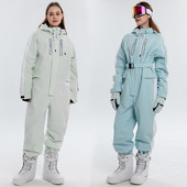 2022 Costum de zăpadă impermeabil pentru femeie, o bucată, costum de schi pentru femei, sport, munte, trening pentru femei, snowboarding, salopetă de gheață, haine