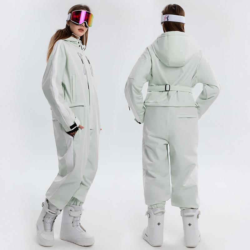 2022 Costum de zăpadă impermeabil pentru femeie, o bucată, costum de schi pentru femei, sport, munte, trening pentru femei, snowboarding, salopetă de gheață, haine