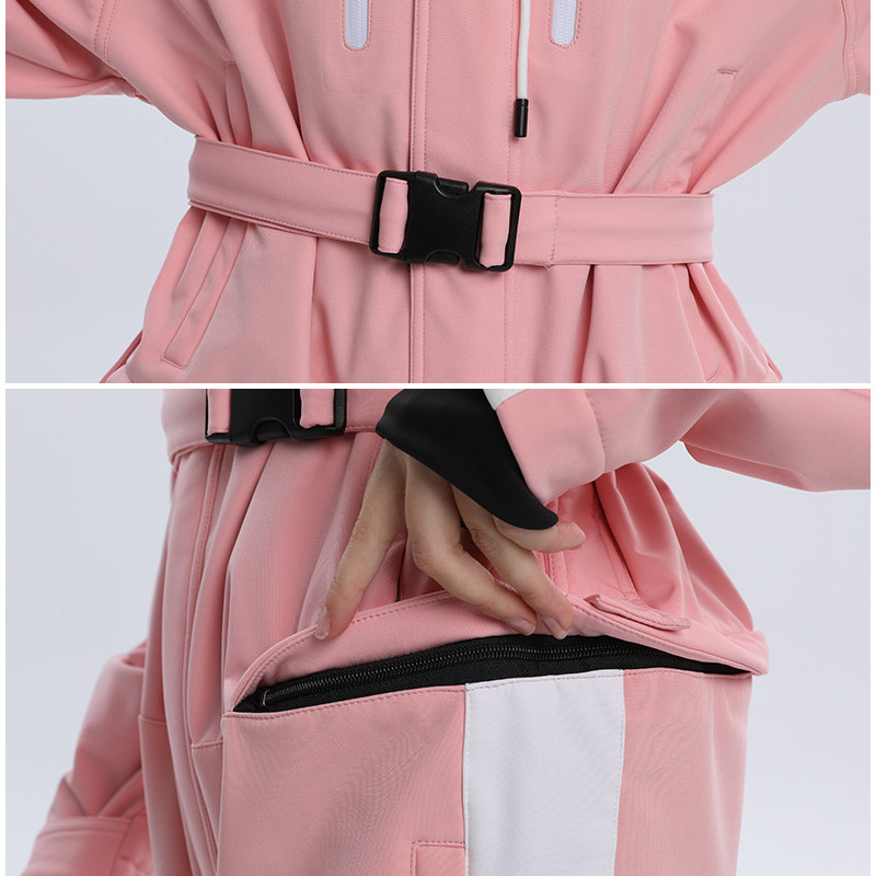 2022 Costum de zăpadă impermeabil pentru femeie, o bucată, costum de schi pentru femei, sport, munte, trening pentru femei, snowboarding, salopetă de gheață, haine