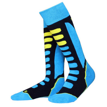 2021 Зимни детски термични ски чорапи Памучни спортове Сноуборд Ски Туристически чорапи Дълги стилни чорапи Топли крака за момчета Момичета