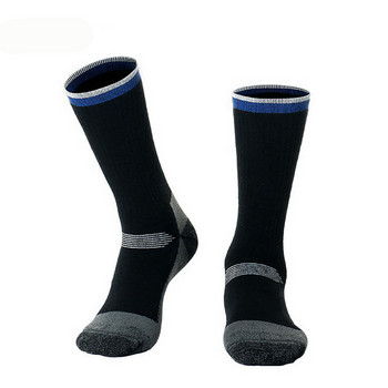 1 чифт зимни топли меки ски чорапи Вълнени удебелени удобни планински чорапи Спорт на открито Мъжки и дамски тръбни чорапи