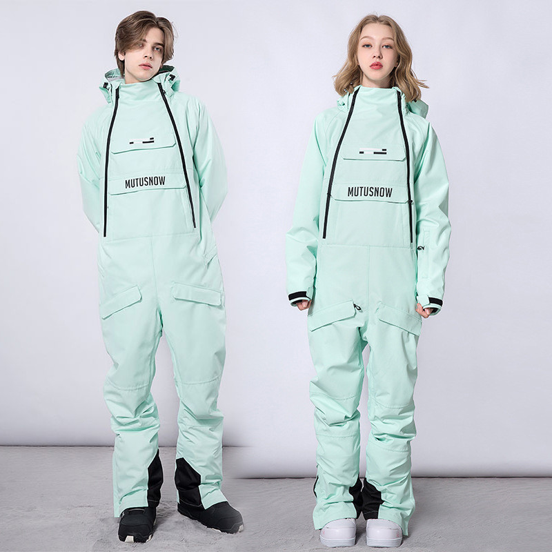 Novo zimsko jednodijelno skijaško odijelo za 2023., ženski kombinezoni, jakna za snowboard na otvorenom, muški topli skijaški komplet, vodootporni kombinezoni otporni na vjetar