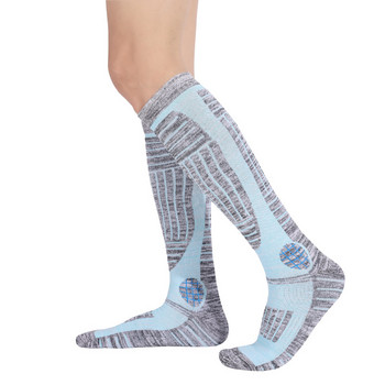 KoKossi κάλτσες σκι Long Tube Ourdoor Climbing Sports Keep Warm Towel Pottom Παχύ, ανθεκτικό στη φθορά Ανδρικές Γυναικείες Κάλτσες για σνόουμπορντ
