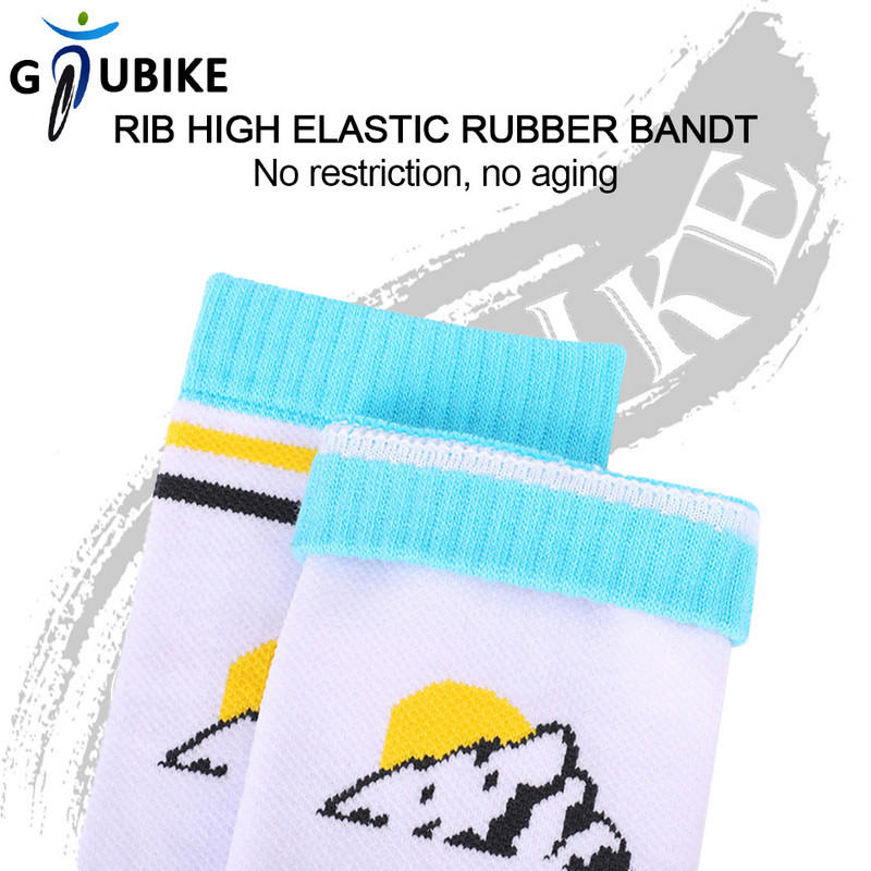 GTUBIKE Топли чорапи за колоездене на открито Зимни дишащи студоустойчиви абсорбиращи потта еластични топлинни спортни дълги чорапи