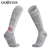 GOBYGO lauko sutirštintos slidinėjimo kojinės rankšluosčio apatinės vyriškos moteriškos Patogios išlaikyti šilumą Nesiliejančios laipiojimo slidinėjimo ilgos vamzdžio kojinės