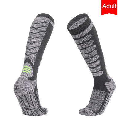 GOBYGO lauko sutirštintos slidinėjimo kojinės rankšluosčio apatinės vyriškos moteriškos Patogios išlaikyti šilumą Nesiliejančios laipiojimo slidinėjimo ilgos vamzdžio kojinės