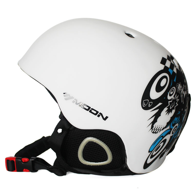 MOON Ски Сноуборд Покривало за каска Есен Зима Възрастни мъже Скейтборд оборудване Спортна безопасност Ски каски с очила 2 подаръка