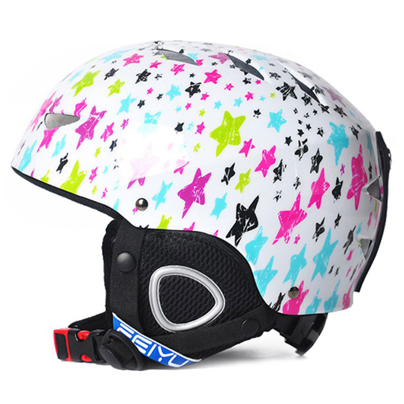 Kültéri sísisak Biztonsági sísisak Beépített síléc snowboard görkorcsolya sisak kerékpáros kemping sisak gyerekeknek