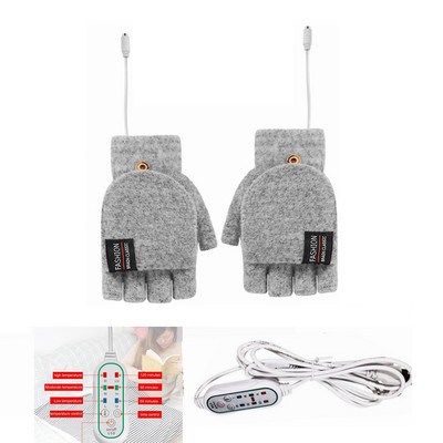 USB elektromos fűtött kesztyűk érintőképernyős motoros versenyzés lovaglás kesztyűk téli motoros kesztyűk téli termikus polár béléssel