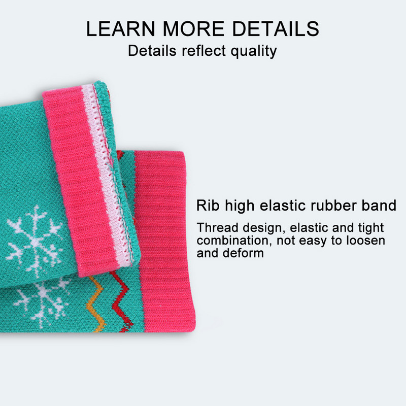 1 чифт зимни дамски чорапи с висока тръба Thermal Soft Warmth чорапи за ски сноуборд, абсорбиращи потта, високоеластични чорапи за спорт на открито, сняг