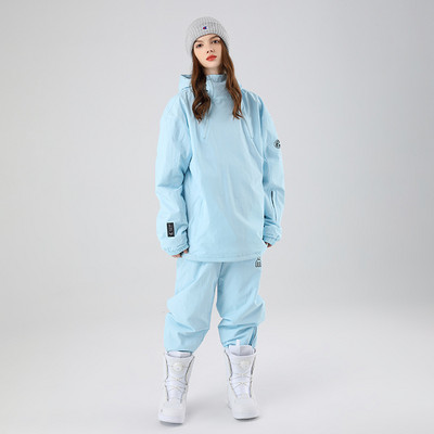 Costum de snowboard Bărbați, femei, costum de schi, iarnă, în aer liber, cald, rezistent la vânt, impermeabil, pentru schi, jachetă + pantaloni, echipament de schi, costum de zăpadă
