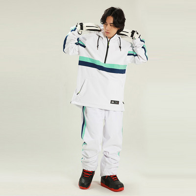 Új síruhák Női Férfi Téli Ruházat Szélálló Vízálló Kültéri Snowboard Kabátok Overálok Síkészlet Vastag meleg hónadrág