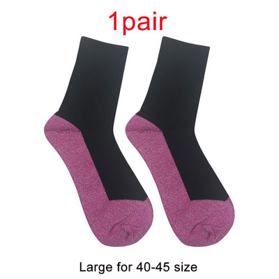 1-2 perechi de șosete din fibre aluminizate Izolație termică cu fibre Încălzitor pentru picioare de 35 de grade, femei bărbați, șosete moi confortabile pentru camping
