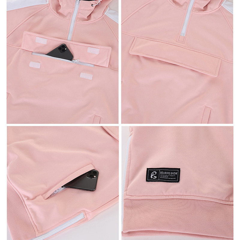 2022 Snowboarding Femeie Costum de zăpadă Impermeabil Bărbați Costum de schi sport Seturi de îmbrăcăminte pentru schi în aer liber Jachetă Pantaloni Treninguri cu snowmobilul