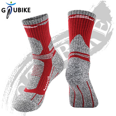 GTUBIKE termikus hidegálló téli sportzokni férfi női vastag meleg kerékpározás kemping síelés szabadtéri túrázás hegymászó zokni