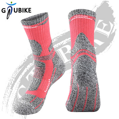 GTUBIKE termikus hidegálló téli sportzokni férfi női vastag meleg kerékpározás kemping síelés szabadtéri túrázás hegymászó zokni