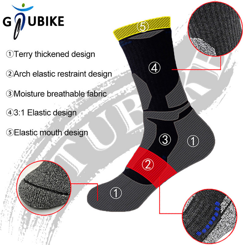 GTUBIKE termikus hidegálló téli sportzokni férfi női vastag meleg kerékpározás kemping síelés szabadtéri túrázás hegymászó zokni