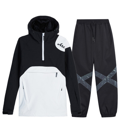 2022 Síruha Férfi Női Téli Szélálló Vízálló Melegen Vastag Overál Szabadtéri Sportok Síelés Snowboard Snow Jumpsuit