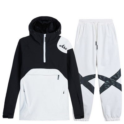 2022 Síruha Férfi Női Téli Szélálló Vízálló Melegen Vastag Overál Szabadtéri Sportok Síelés Snowboard Snow Jumpsuit
