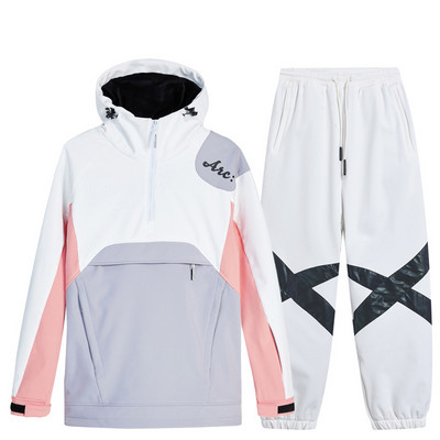 2022 Síruha Férfi Női Téli Szélálló Vízálló Melegen Vastag Overál Szabadtéri Sportok Síelés Snowboard Snow Jumpsuit