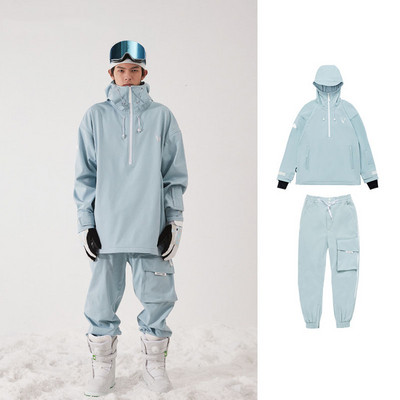 2022 új férfi téli síruha meleg síelés snowboard szélálló női kültéri vastag vízálló ruhák hókabát nadrág szettek